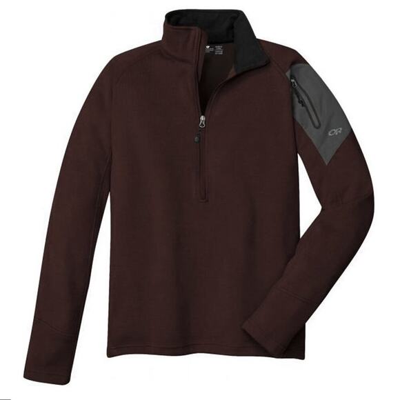 Outdoor Research Men's Revo Wool Blend Pullover Sweater - Picture 1 of 8